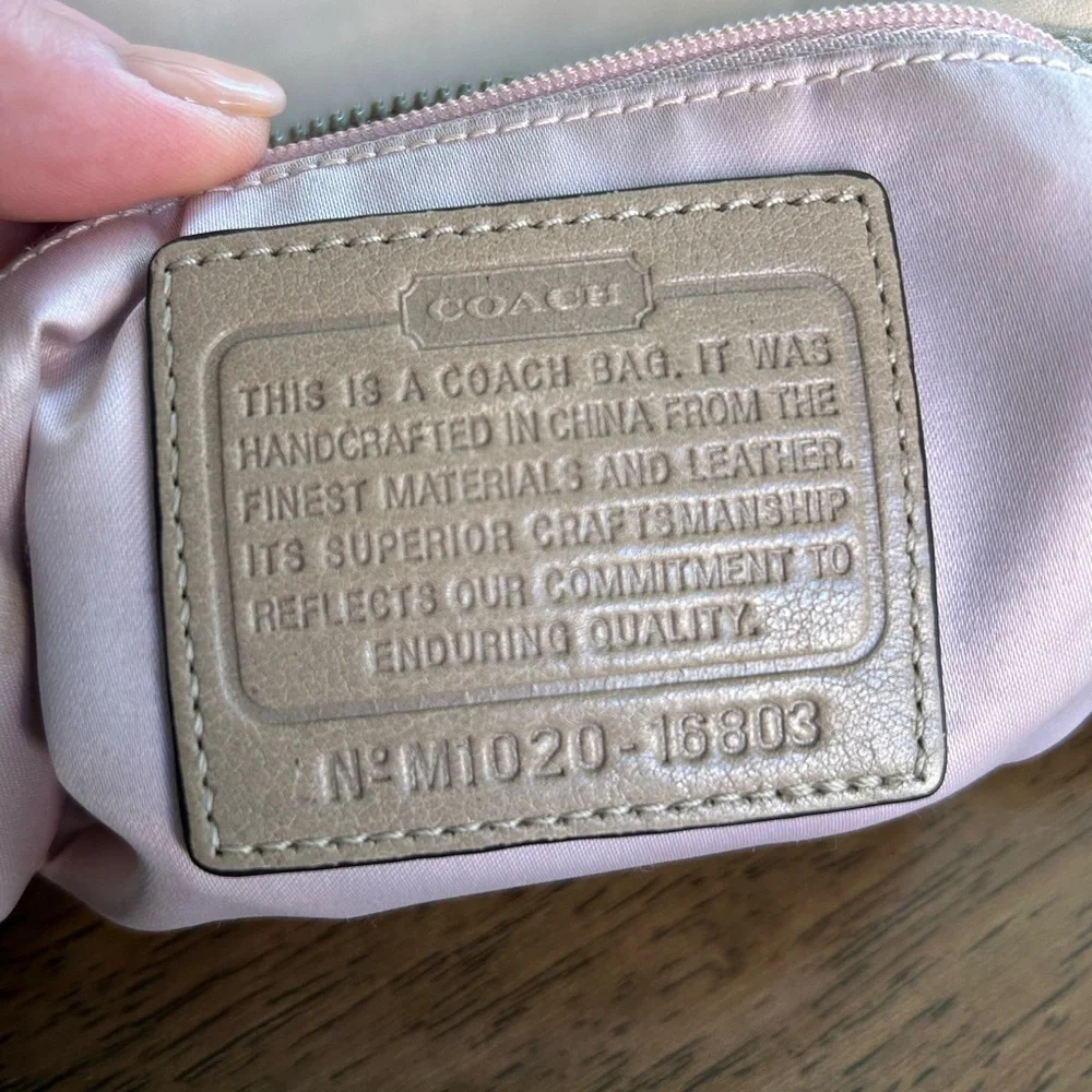 Coach Kristin Spectator Leather Python Hobo-Crossbody Bag - Picture 13 of 16